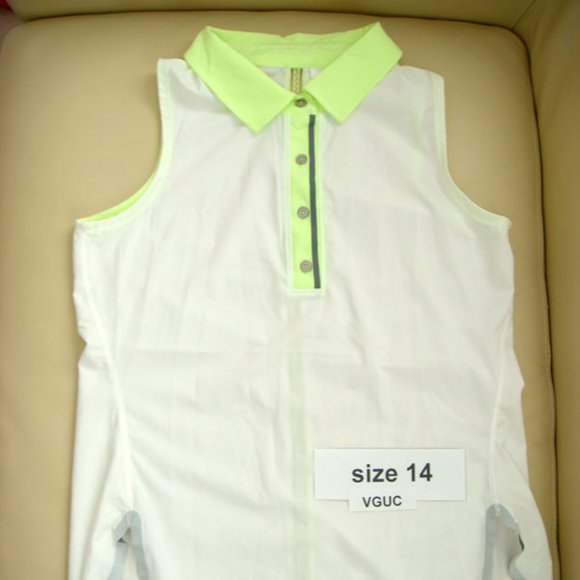 Ivivva by Lululemon Golf Tank size 14 - Picture 1 of 2